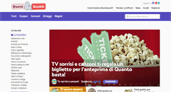 Desktop Screenshot of buoniesconti.com